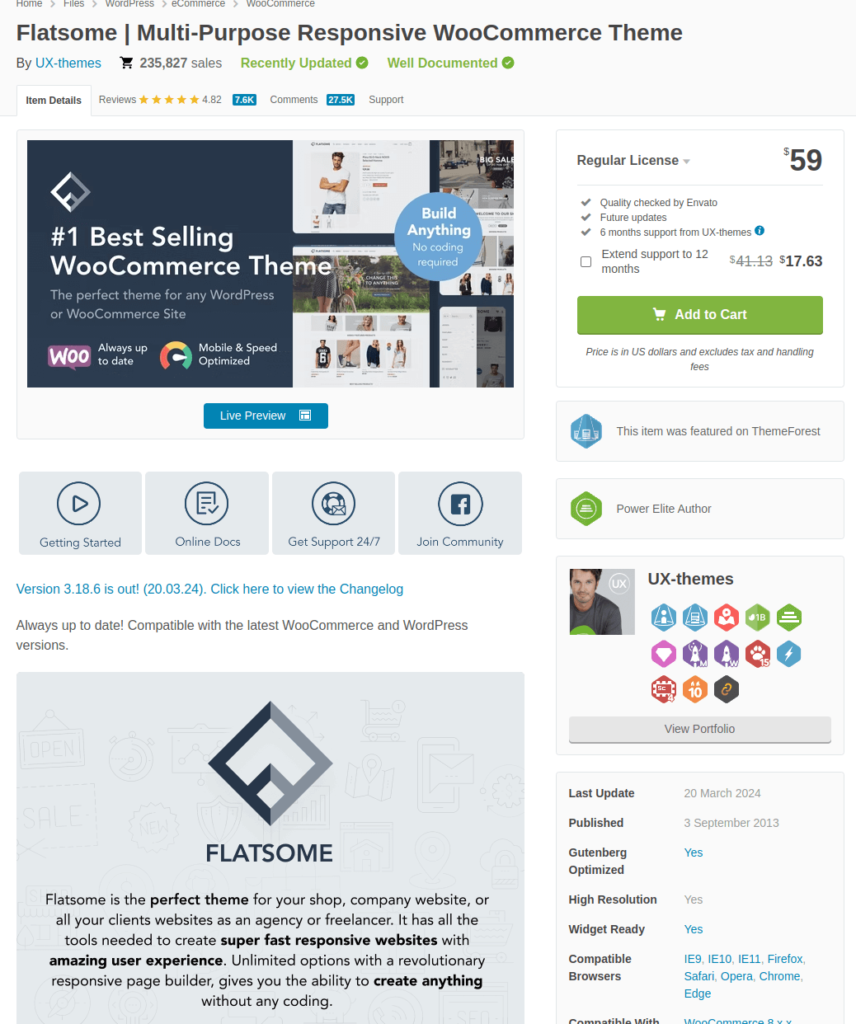 Wordpress-Theme Flatsome